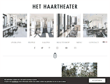 Tablet Screenshot of hethaartheater.nl